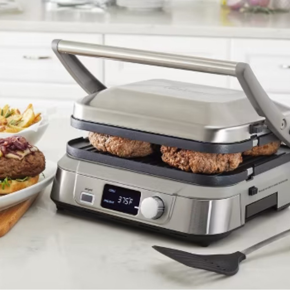 Cuisinart Silver Electric Griddler NIB